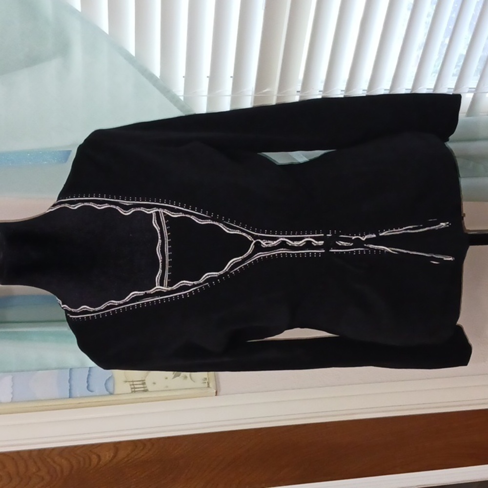 LOFT Sweater set, black & white, good condition